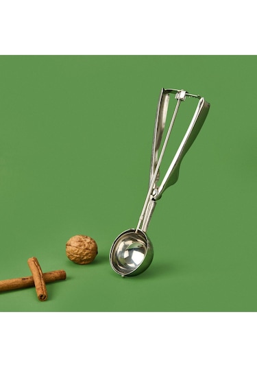 Mien Dondurma Kaşığı Metal Mien-1234 Gri - Gümüş