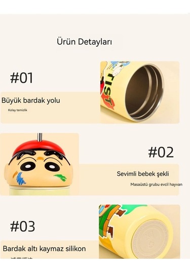 Maoyaya Büyük Kapasiteli Paslanmaz Çelik Termos - Mor Renk, Dayanıklı Ve Şık Mor