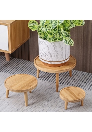 Ulzyvf Vazo Tepsisi Tabanı Sukulent Saksısı Saksı Rafı Pothos Oturma Odası Mekan Masif Masaüstü İç Çiçek Çiçek Ayaklı Ahşap Wq