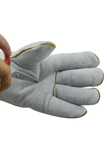 Homyl 1pairs Uzun Kaynak Koruyucu Eldivenler Eller Kaynakçı