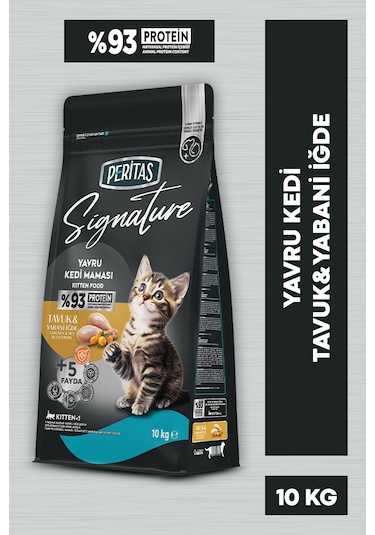 Peritas Signature Tavuklu Yavru Kedi Maması 10 KG