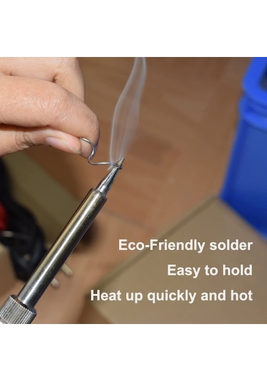 Havya Seti 60w Ayarlanabilir Sıcaklık Termostatı Elektrikli Havya