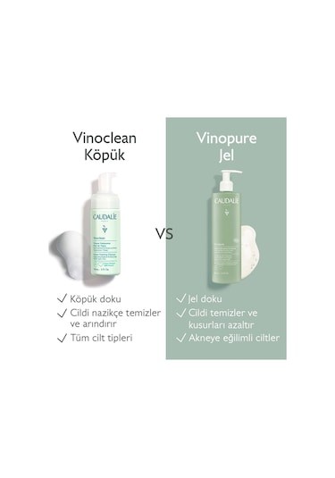 Caudalie Vinopure Nettoyante Purifiante Gel 150 Ml 2 Adet