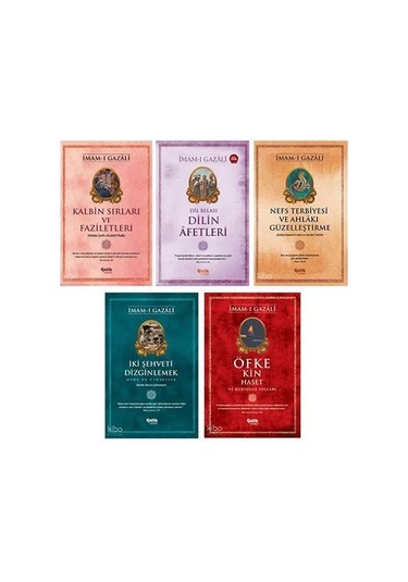 İmam Gazali Ahlakı Güzelleştirme Seti 5 Kitap / İmam Gazali
