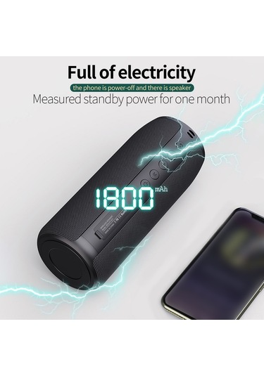 Teltree Zealot S51 Ipx5 Su Geçirmez 5wx2 Hoparlörlü Bluetooth 5.0 Hoparlör Yağmur Ormanı Kamufaj