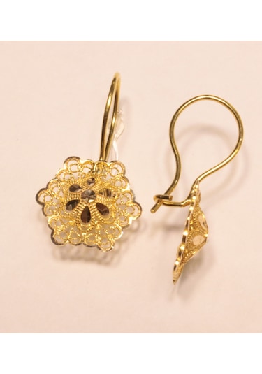 Altın Gül Küpe Guler1003113