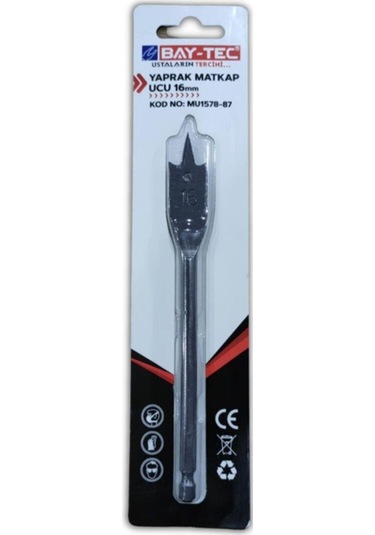 Bay-tec Yaprak Matkap Ucu 18mm Mu1578-88