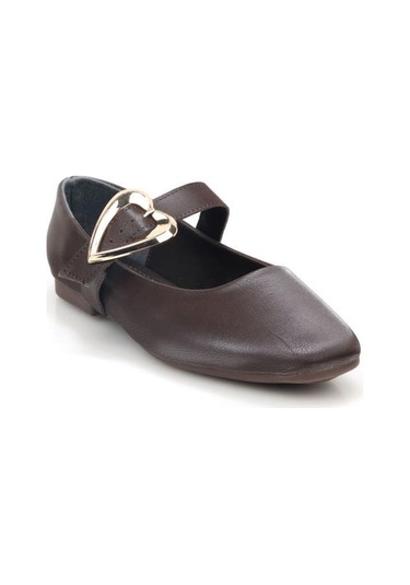 Papuçcity Fendi 03468 Kadın Günlük Babet Kahve