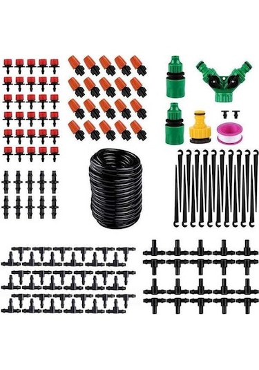 Ebitda Otomatik Bitki Sulama Kiti - 10m Serinletici Sis & Damla - Kullanışlı Ve Tasarruflu