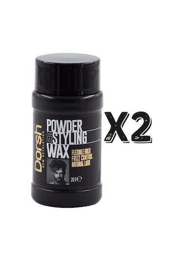 Dorsh Saç Şekillendirici Pudra Wax 20 Gr Styling 2 Adet