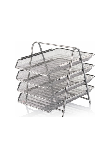 Cassa 4 Lü Metal File Evrak Rafı 8934