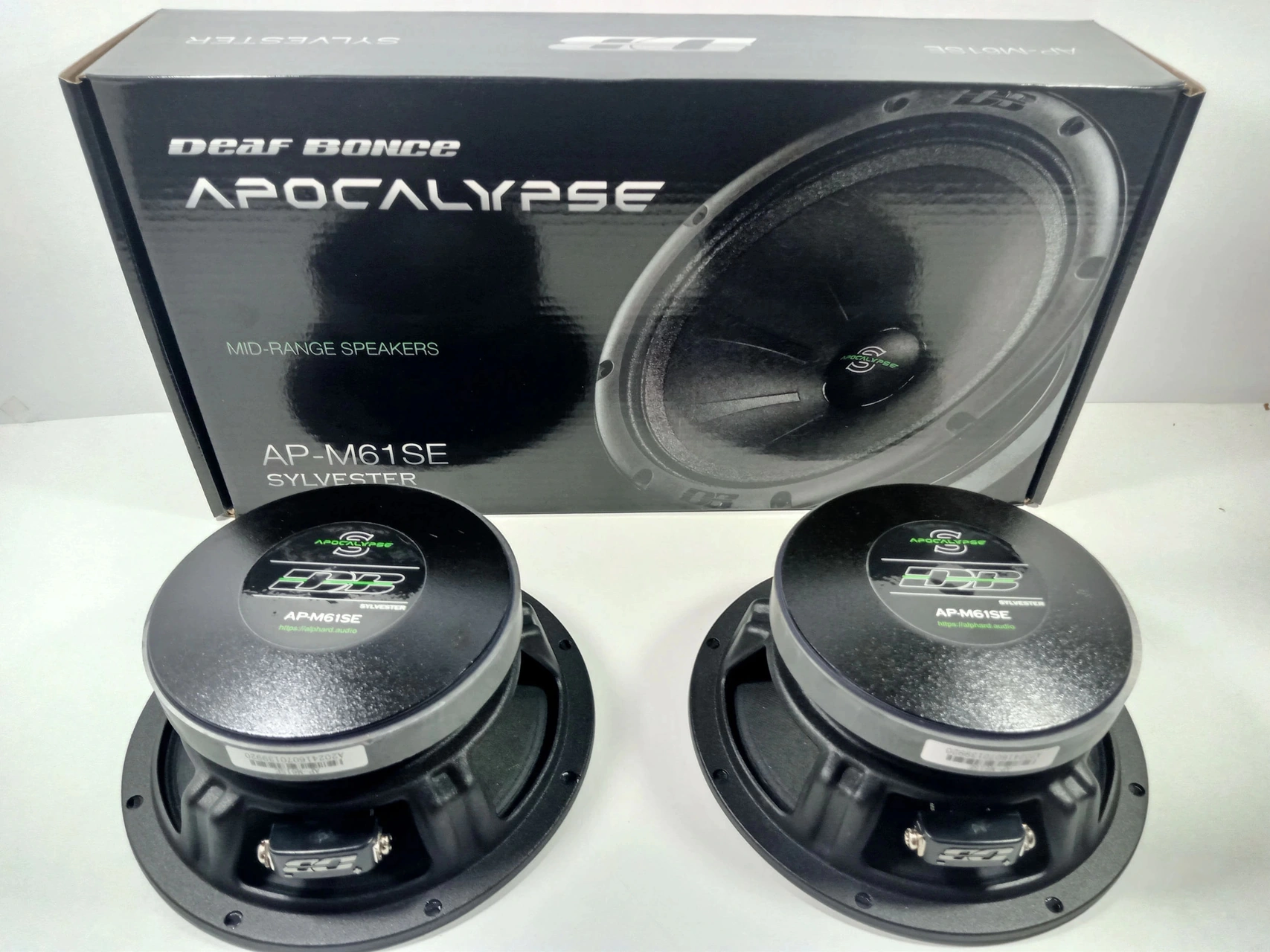 Apocalypse 16cm Midrange - Deaf Bonce Apocalypse Sylvester Ap-m61se 130rms 16cm Midrange