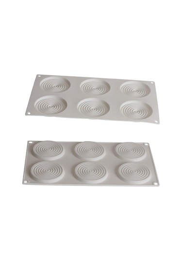 Sivrisinek Bobini Halka Şekli Mus Kalıp Pişirme Diy Silikon Mus Kalıp Çikolatalı Kek