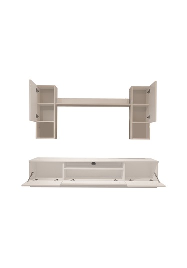 Decoraktiv Trendstyle 5da Slm Tv Ünitesi Tv Sehpası Beyaz