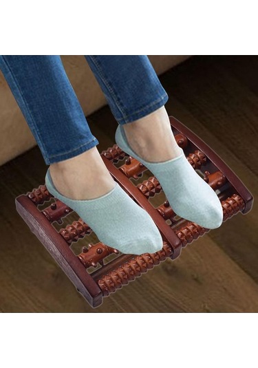 Electronıc Outlet Suntek Sırt Silindiri Masaj Eller Çıkıntı Ayrı Ayak Aleti 4-ayrı-çıkıntı 4 Yq Kahverengi