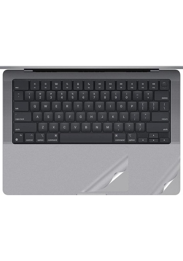Codegen 14" Apple Uyumlu MacBook Air M1 A2442 Space Gray Trackpad Koruyucu Sticker Etiket