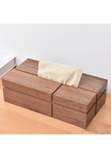 Suntek Banyo Otel Restoranı Için Ahşap Doku Kutusu Dekoratif Odun