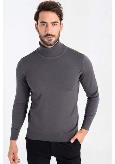 Heyss Balıkçı Yaka Erkek Triko Kazak