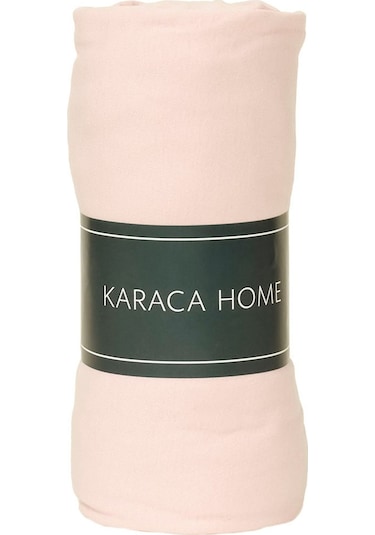 Karaca Home Açık Pembe Penye Çift Kişilik Fitted Çarşaf