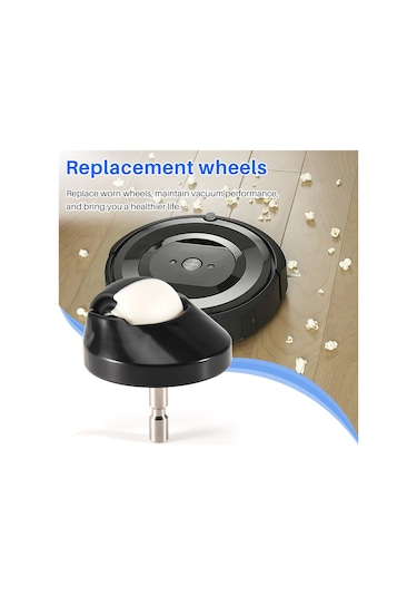 Irobot Tekerlekleri Roomba 500 600 700 800 Serisi Elektrikli Süpürge Erişimi İçin Ön Tekerlek Tekerlek Takımı