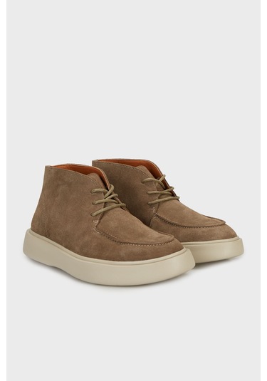 Derek Hakiki Deri Bağcıklı Casual Ayakkabı Erkek Ayakkabı 112230247 Deve Tüyü