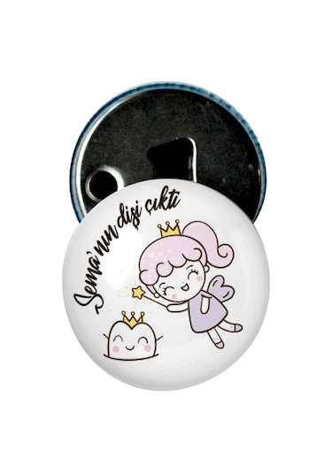 Famous Bebek Şekeri Magnet Bebek Mevlüt Hediyelik Isimli Kapak Açacak  (434855990)