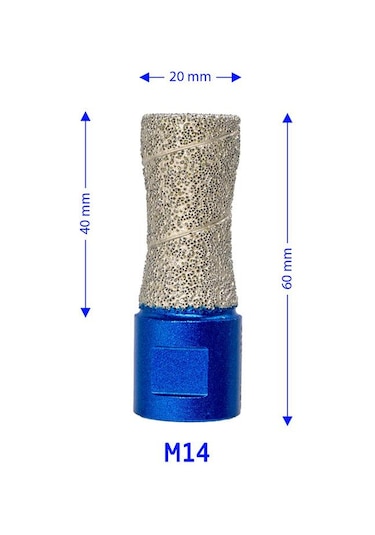 Master 530926 Mermer Granit Taşlama Pah Elmas Rayba 20 Mm