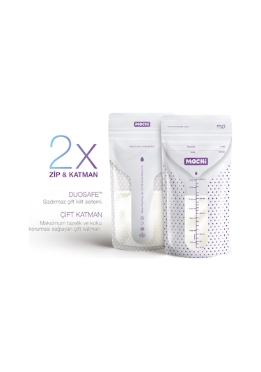Mochi Anne Sütü Süt Saklama Poşeti 50 Adet 93c590050ss1