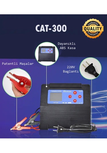 Lancol Akü Test Ve Sarj Cihazi 12v/15a Cat-300