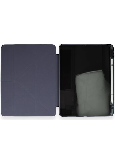 Xiaomi Pad 6 Kılıf Kalemlikli Mars Tablet Kılıfı - Lacivert Arka Kapak
