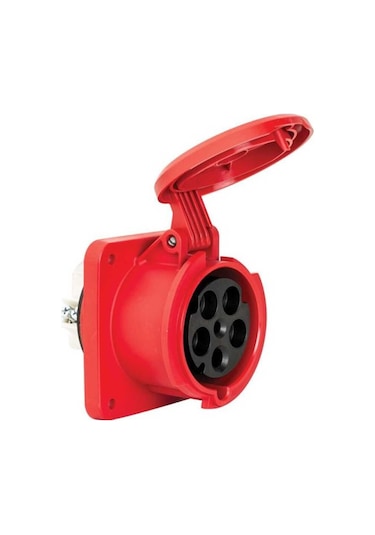 Mete Enerji 406534 5x63A Ip44 Makine Prizi Düz 380 415 V