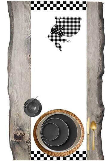 Tavşan Easter Damalı Runner & Ranir Diğer