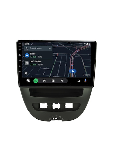 PEUGEOT 107 ANDROID 12 CARPLAY MULTİMEDYA EKRAN NAVİGASYON