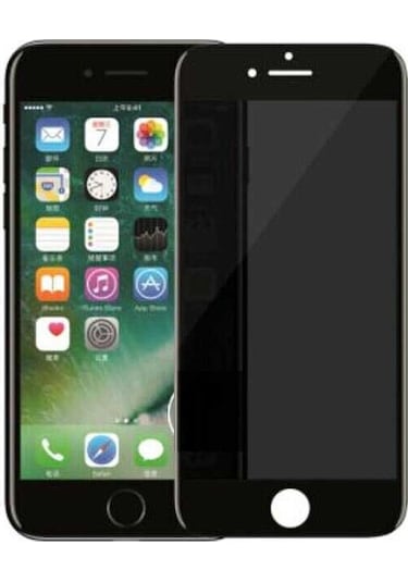 Apple Uyumlu iPhone 6 Davin 5d Privacy Cam Ekran Koruyucu