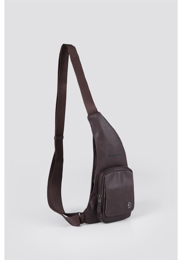 Dıscovery D03355 Çapraz Çanta Koyu Kahve Koyu Kahverengi