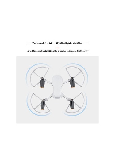 Padalink Mını 2/se Ve Mını 4k İçin Uygulanabilir Helisikopter Kanat Koruyucu Korumalı Çember, Çarpma Önleyici Aksesuar