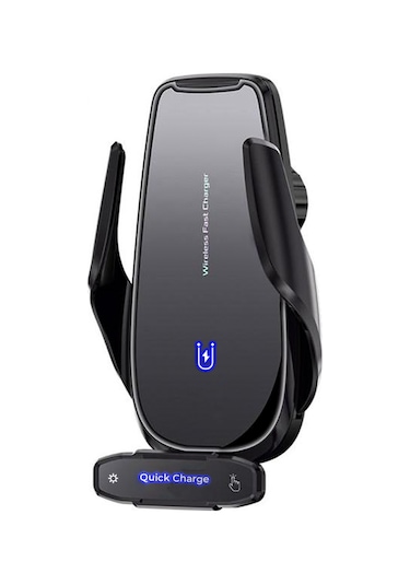 Schitec Q9 15w Sensörlü Araçiçi Kablosuz Hızlı Şarj Telefontutucu