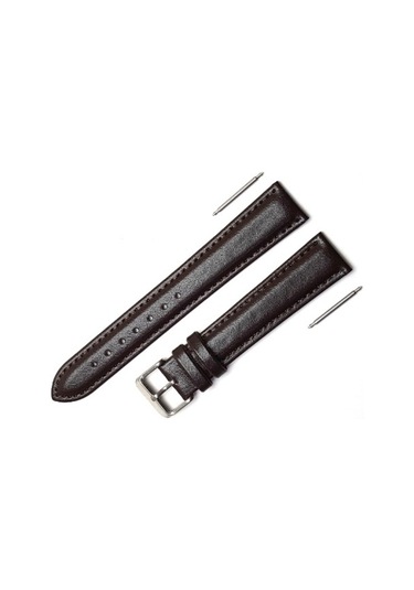 Av.Koyu Kahve (Pu) Deri Saat Kordonu Kayışı 18 Mm
