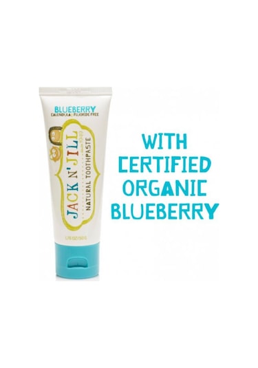 Jack N'Jill Blueberry Doğal Diş Macunu 50 G