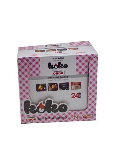 Mixoyuncak Çakmak  Mini Mutfak Çakmağı 16 Cm 24'Lü