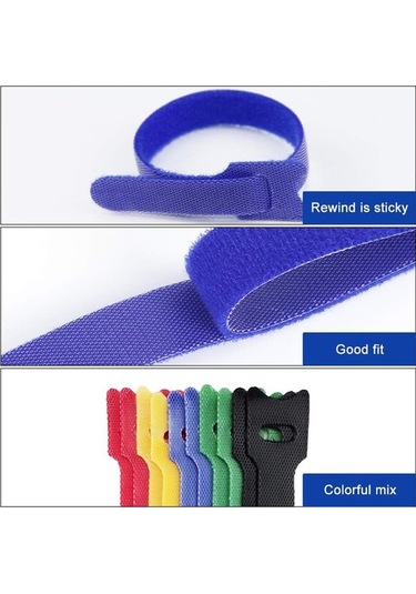 Besthome1 Yeşil Nilon Kablo Düzenleyici - 12x150mm, Ev Ve Ofis İçin