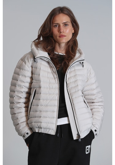 Lufian Kadın Elen Kaz Tüyü Mont 122120029 Ekru Ekru