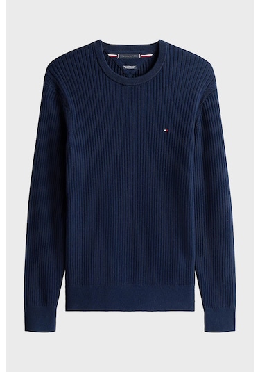 Tommy Hilfiger Erkek Kazak Mw0mw40449 Dw5 Lacivert Lacivert