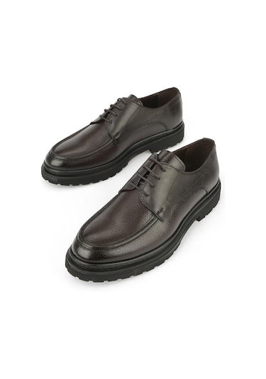 Ziya, Erkek Hakiki Deri Klasik Ayakkabı 1531056z4617 Kahve 1531056z4617 300 Kahve