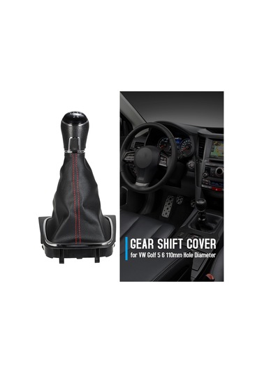 Dofolink Volkswagen Golf Vites Topu +防尘套 Abs+pvc+pu Malzeme Siyah Renk 110mm Çap Siyah