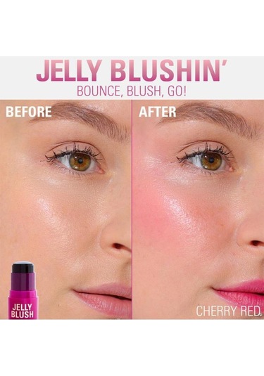 Revolutıon Jelly Lıp&cheek Cherry Red Blush Stıck