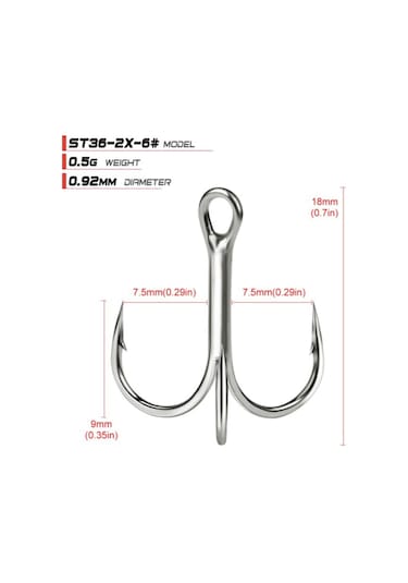 MSO VIP Kalite 3 Kollu 2X & 4X Yüksek Karbonu Olta Balık İğne