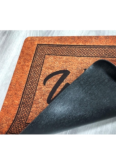My Evilla Modern Dekoratif Kapı Önü Paspası 3