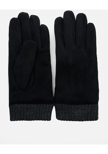 Colins Siyah Erkek Eldiven Cl1066170 Siyah