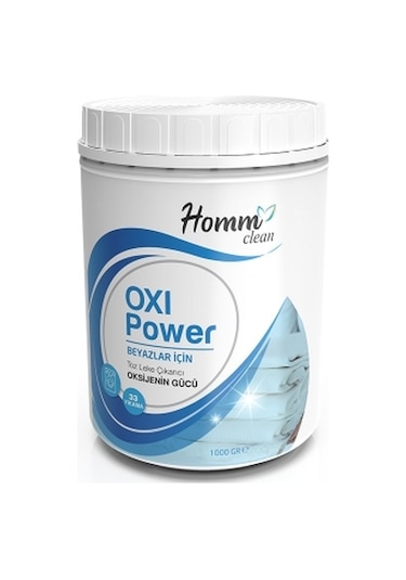 Homm Clean Oxi Power Konsantre Toz Leke Çıkarıcı Deterjan 1000 G